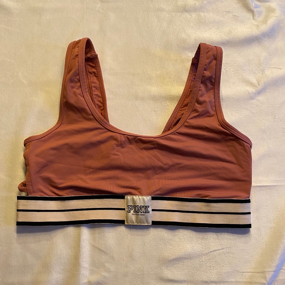 Pink Sports Bra